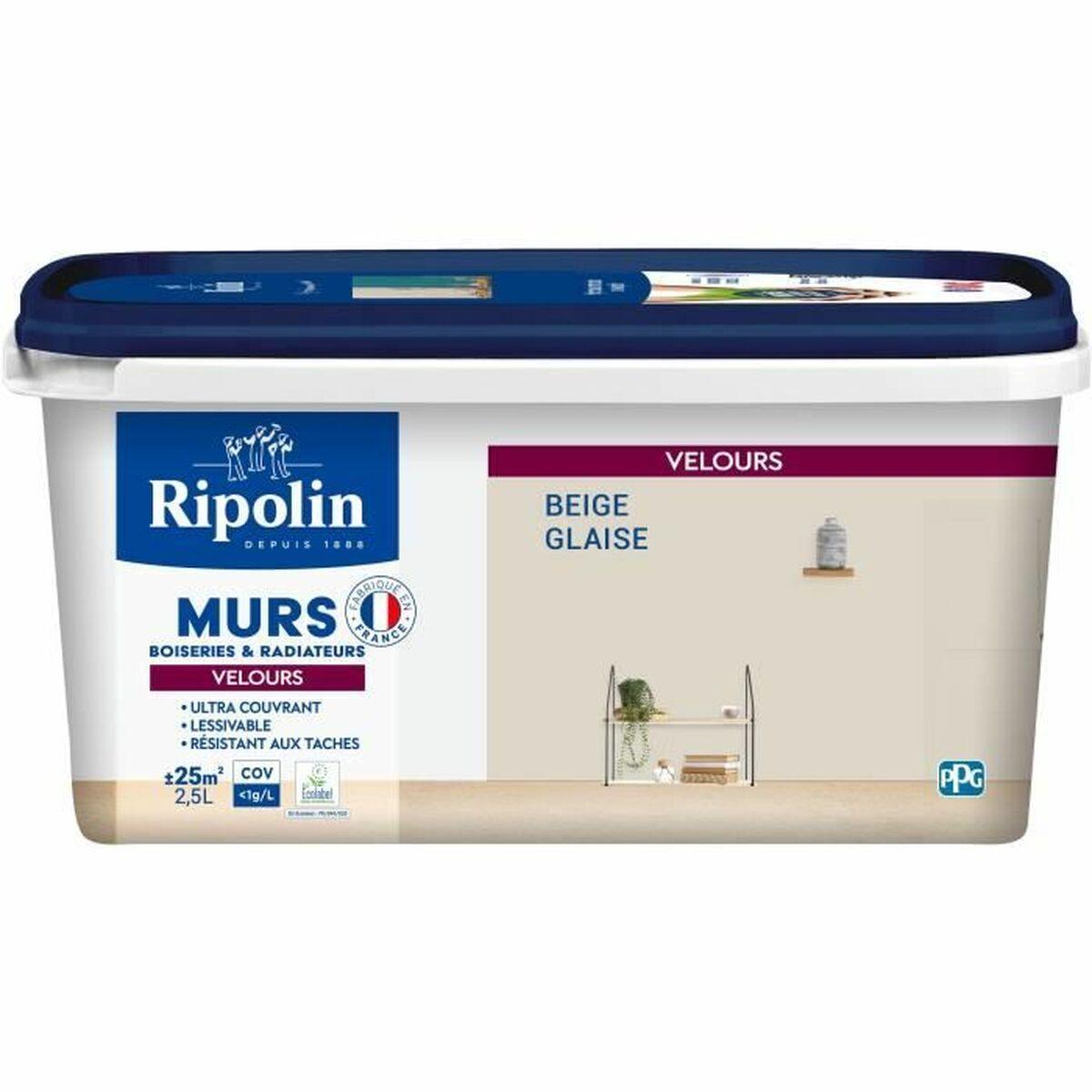 Ripolin vægmaling - Beige, 2,5 l