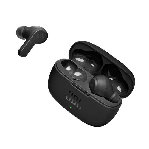 Hovedtelefoner JBL JBLW200TWSBLK Sort Trådløst