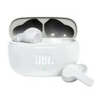 Bluetooth headset med mikrofon JBL JBLW200TWSWHT Hvid