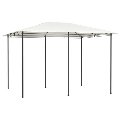 Havepavillon 3x4x2,6 160 g/m² cremefarvet