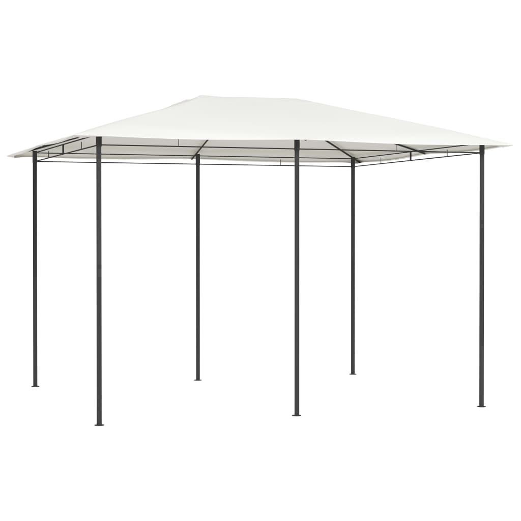 Havepavillon 3x4x2,6 160 g/m² cremefarvet