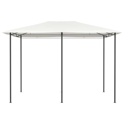 Havepavillon 3x4x2,6 160 g/m² cremefarvet