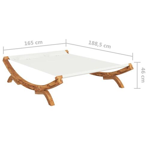 Loungeseng 165x188,5x46 cm bøjet træ antracitgrå