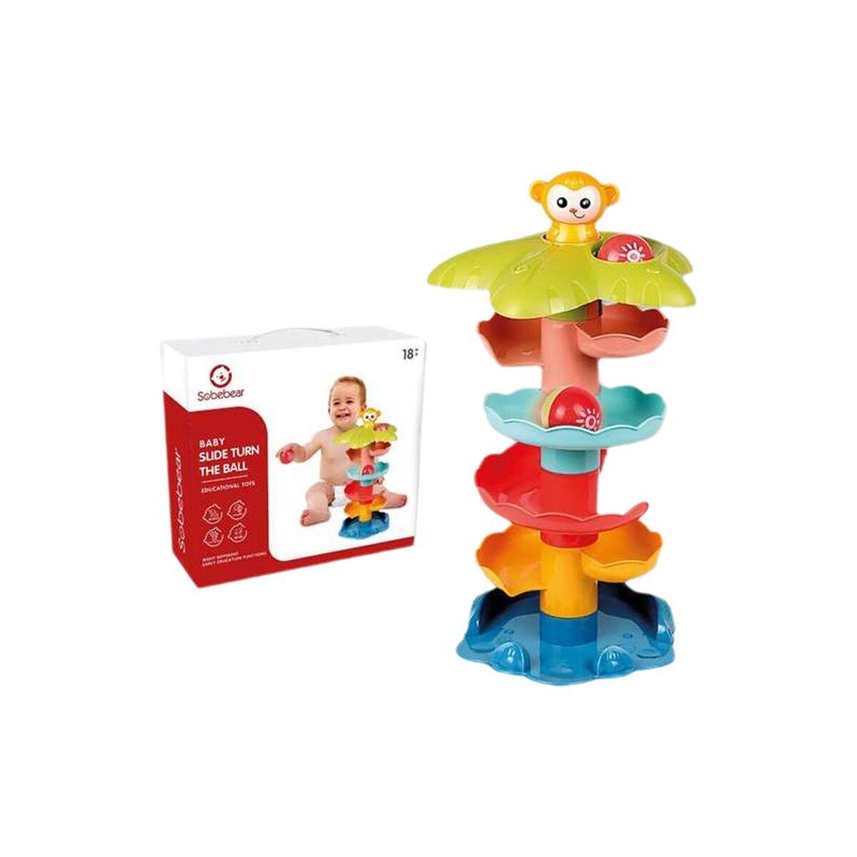 Stabelklodser - farverigt stablelegetøj 32 × 29 cm