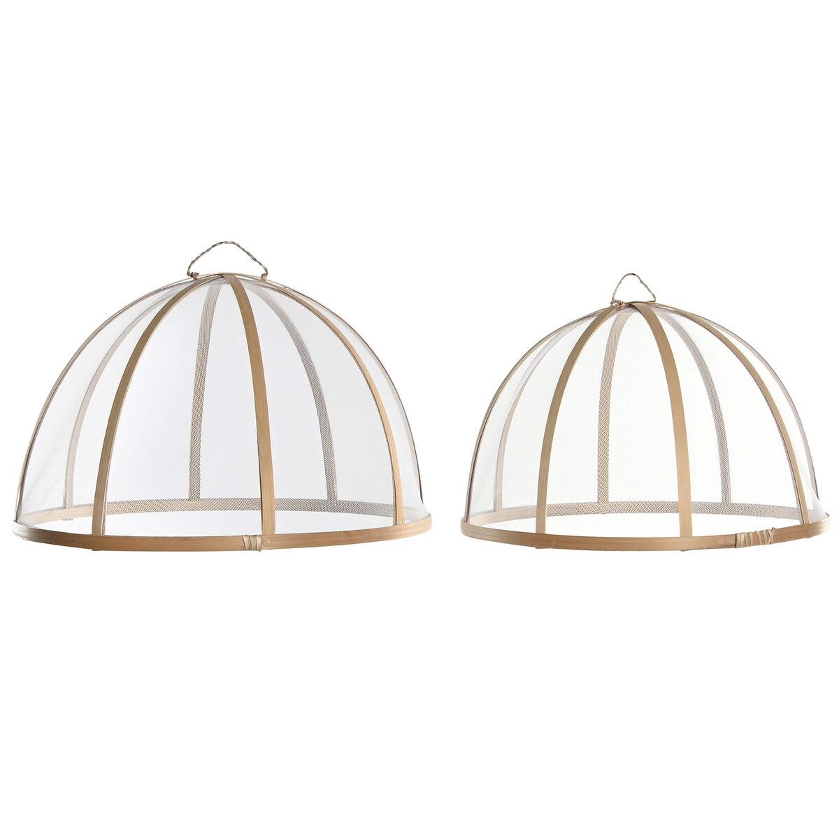 Tallerken-cover i bambus, 35 × 35 × 22 cm