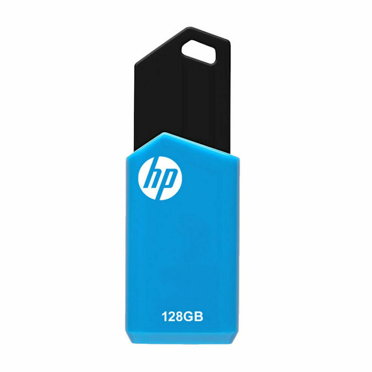 HP v150w 128GB USB 2.0 USB stick Sort