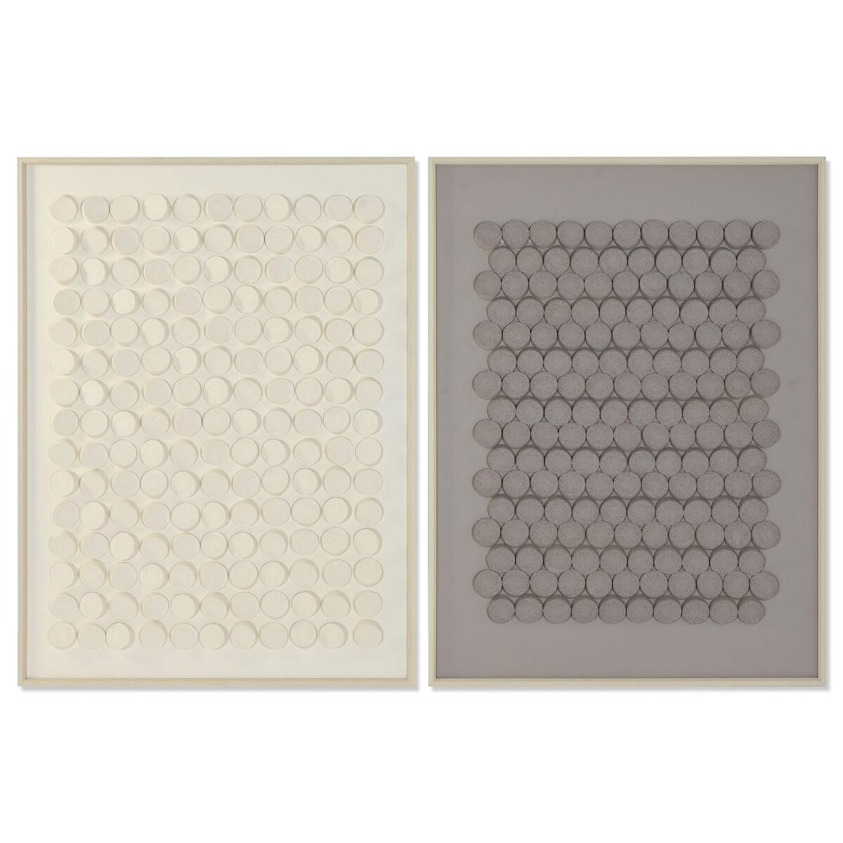 Lærredsmaleri - abstrakt 3D-design, 90 × 120 cm