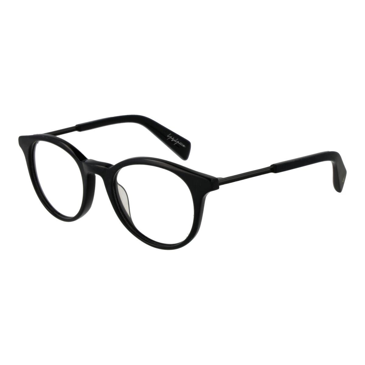 Brillestel Yohji Yamamoto YY1009 50002 - klassisk sort rund
