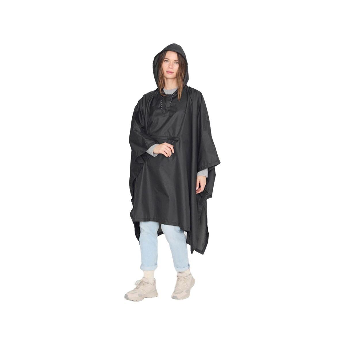 Bisetti regnponcho - sort, onesize