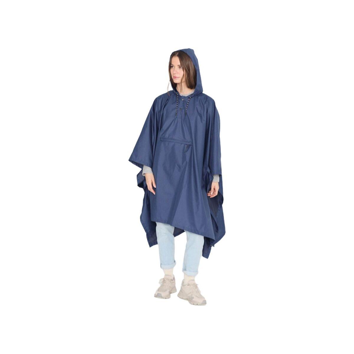 Regnfrakke Bisetti Mørkeblå (Onesize)