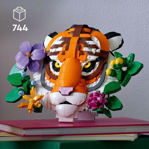 Lego Art 31217 - Tiger vægkunst byggesæt (orange)
