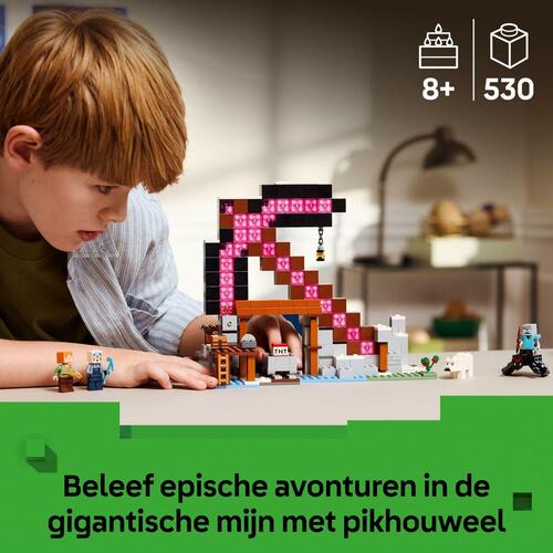 Lego Minecraft 21277 - The Pickaxe Hive byggesæt (multifarvet)