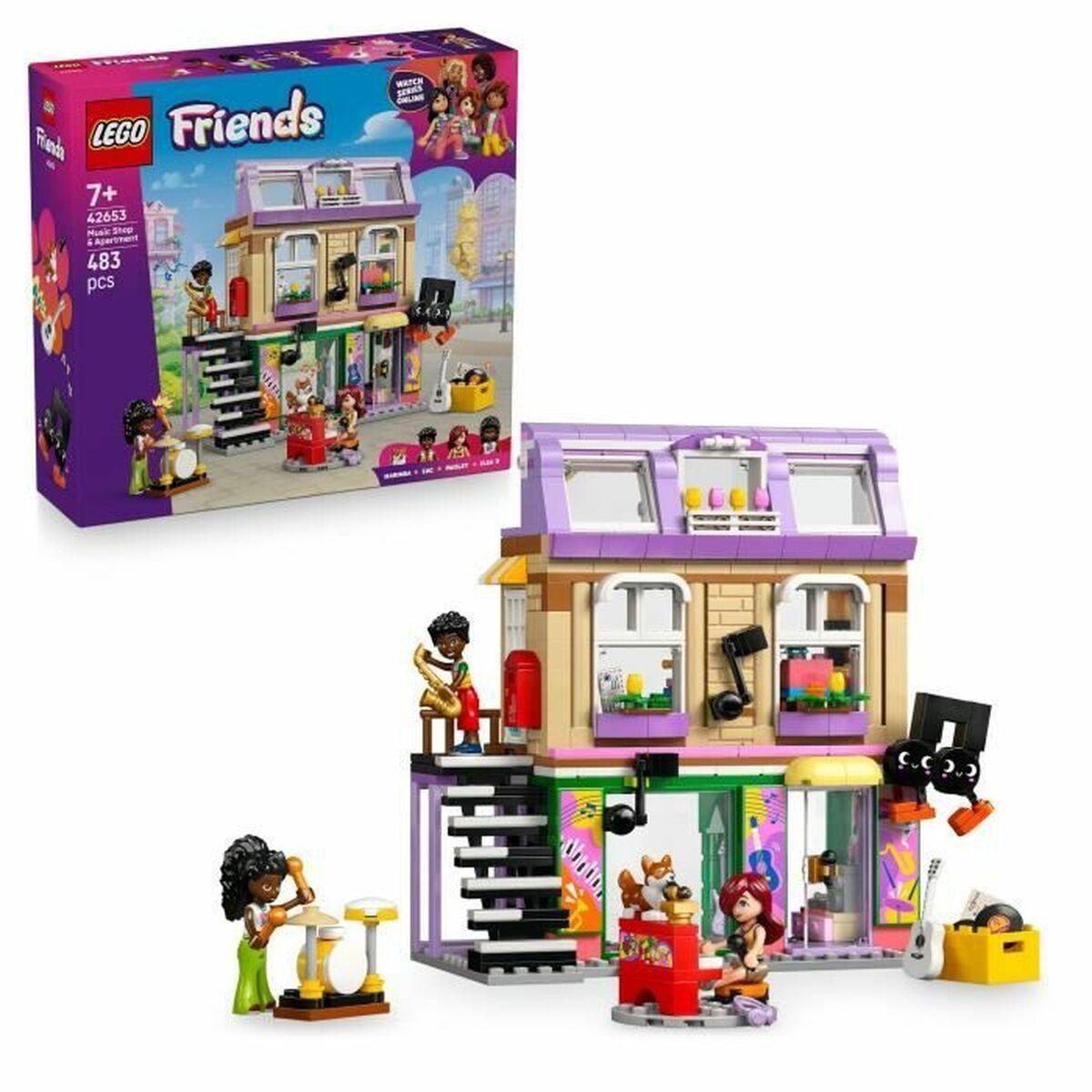 Lego Friends 42653 - Musikbutik & Studie byggesæt (7+)