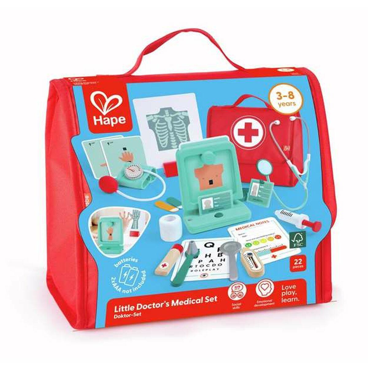 Hape Little Doctor’s Medical Set - lægesæt til rollespil (3-8 år)
