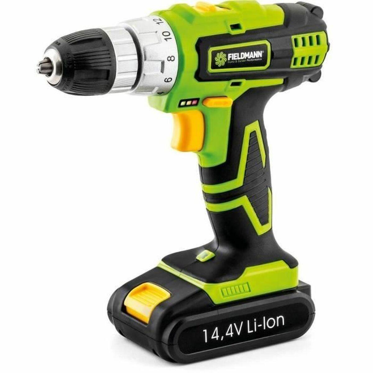 Fieldmann FDV 10301-A skruetrækker/boremaskine - 30 Nm, 14,4 V Li-Ion