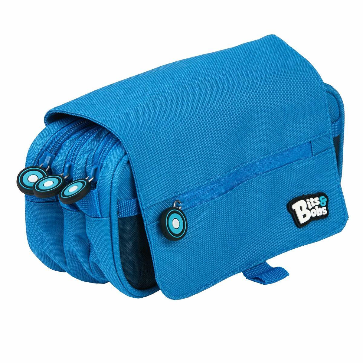 Grafoplas penalhus - blå vadsæk med flere rum