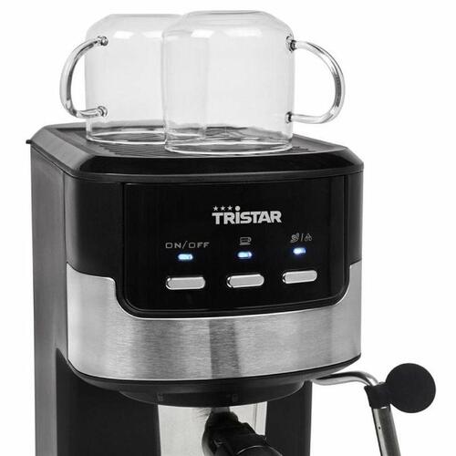 Hurtig manuel kaffemaskine Tristar CM-2278 Sort Sølv 1,25 L 20 bar