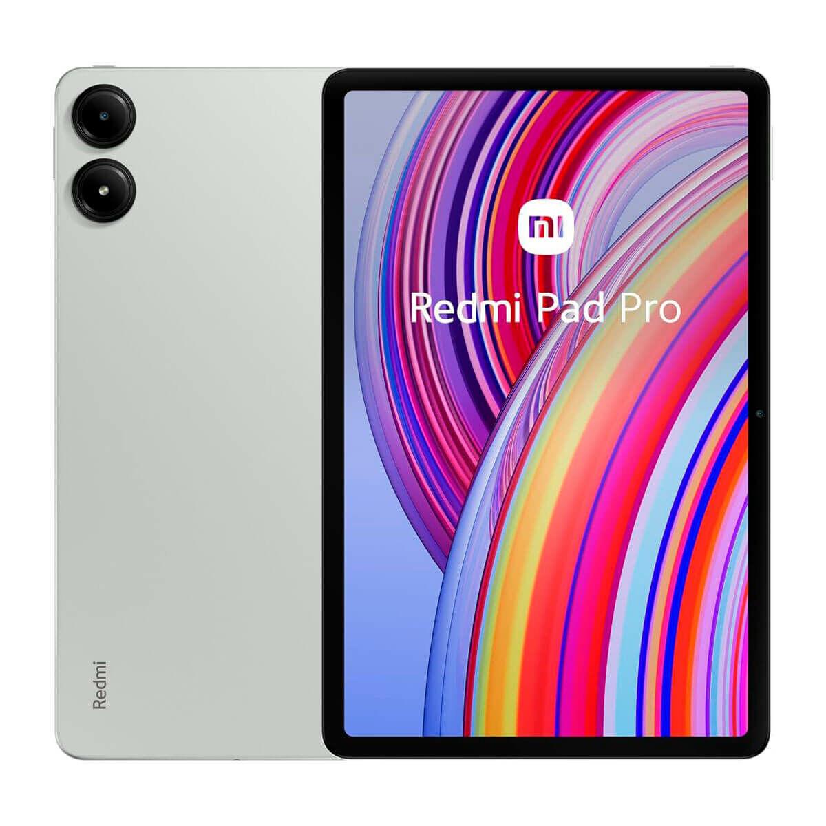 Xiaomi Redmi Pad Pro - Tablet - Android 16 - 128 GB UFS card - 12.1 Color LCD (2560 x 1600) - microSD indgang - 3G, 4G, 5G - myrtegrøn