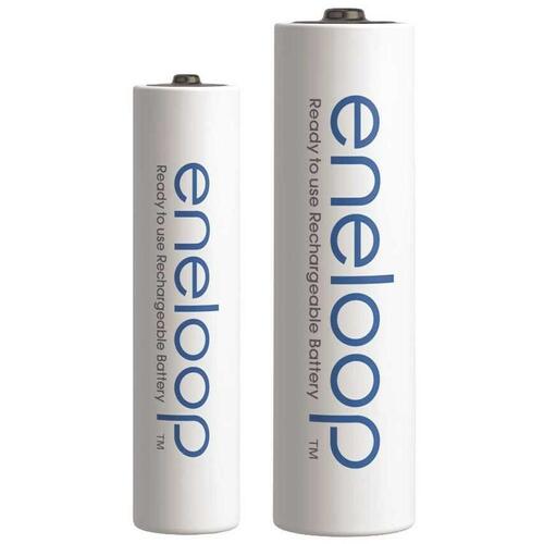 Genopladelige batterier Panasonic BK-3MCDE+4MCDE/8CP