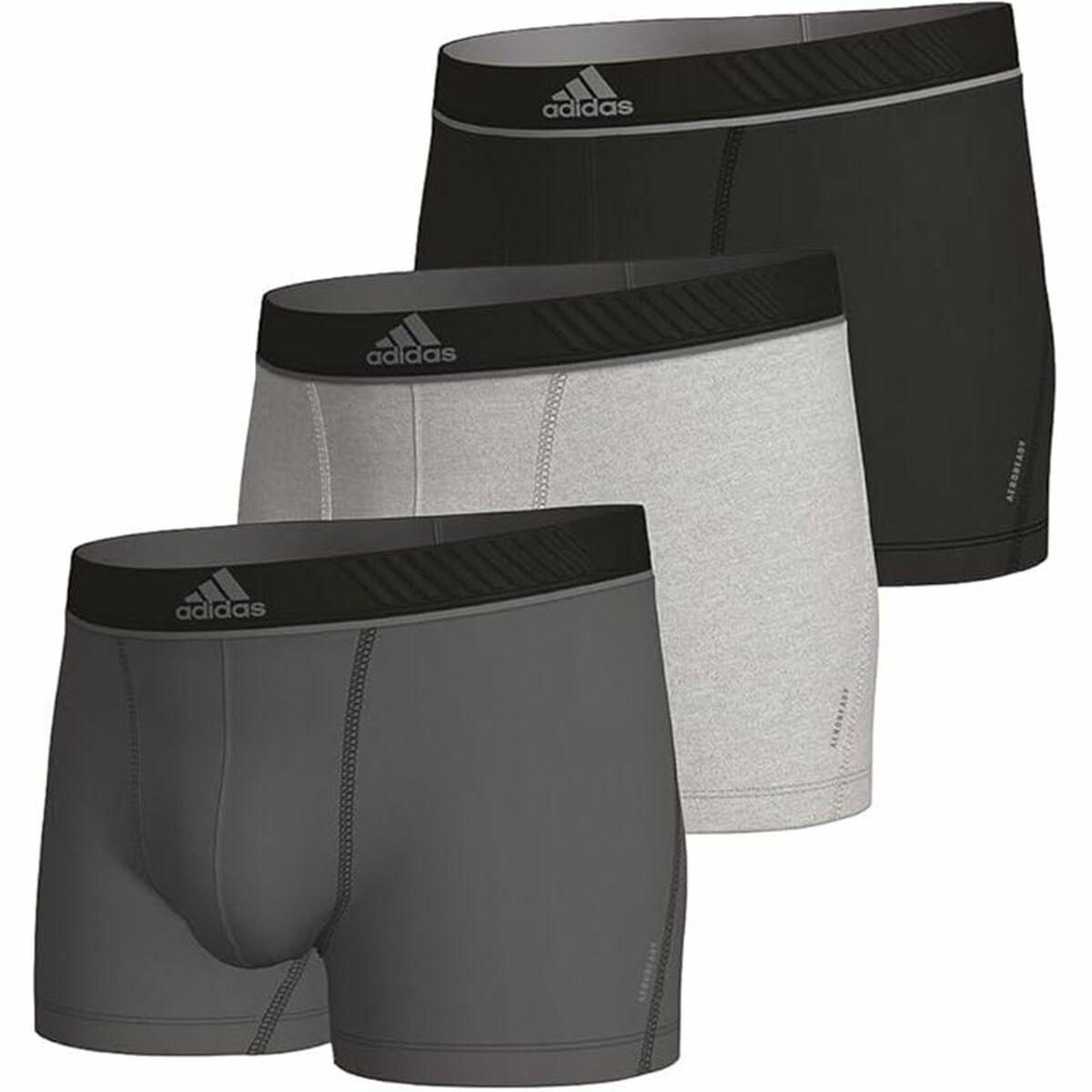 Adidas Boxershorts til mænd Active Micro Flex Eco - 3-pak (L)