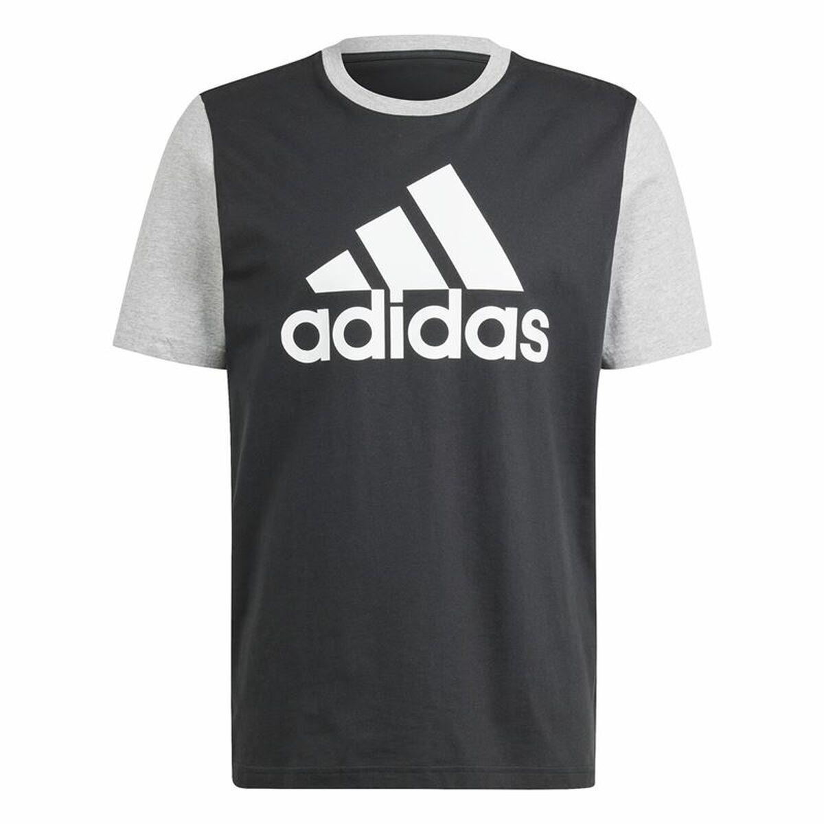 Kortærmet T-shirt til Mænd Adidas Bl Sj XS