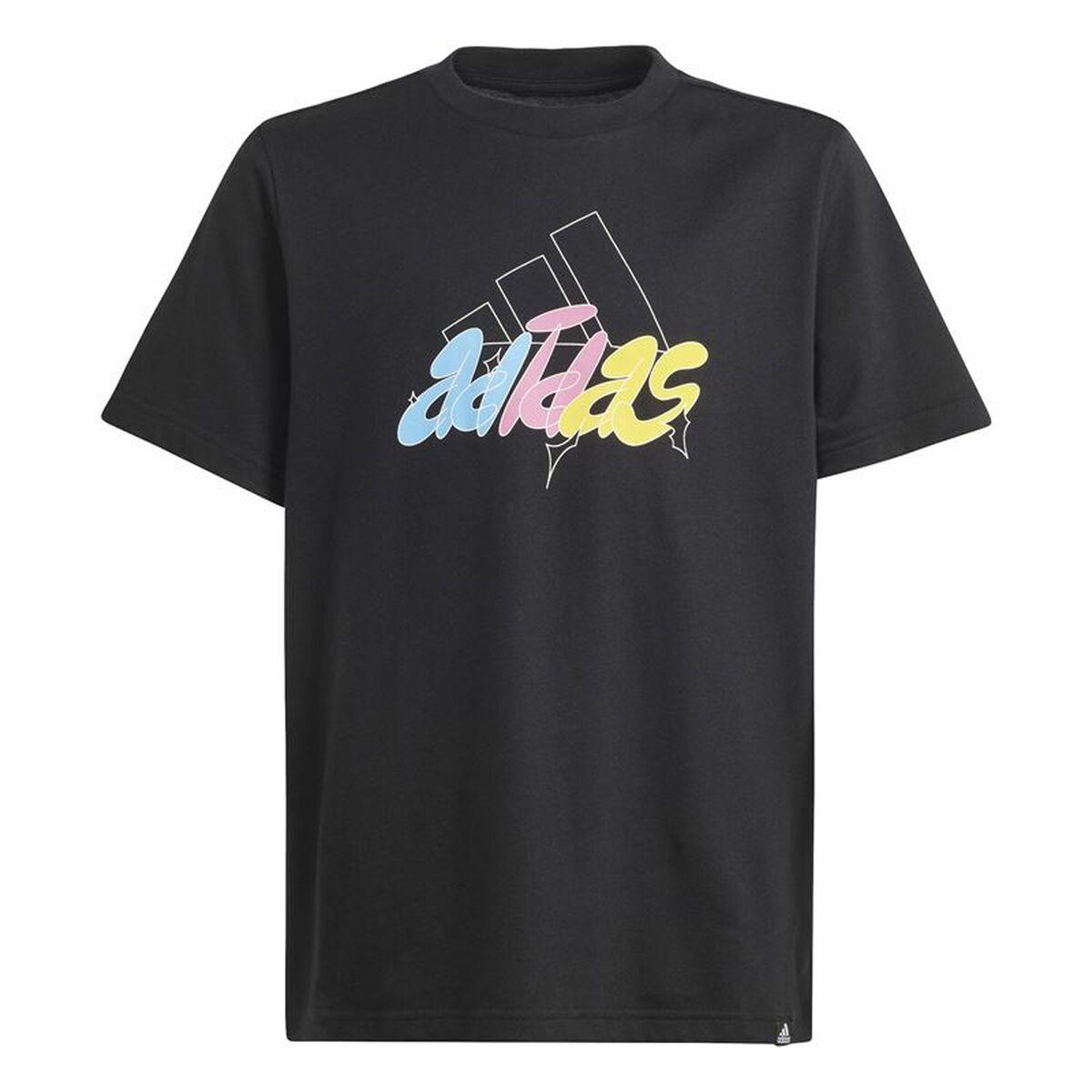 Adidas GFX Illustrated kortærmet T-shirt - 9-10 år