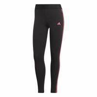 Sport leggings til kvinder Adidas 3 Stripes Sort L
