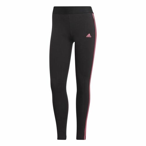 Sport leggings til kvinder Adidas 3 Stripes Sort L
