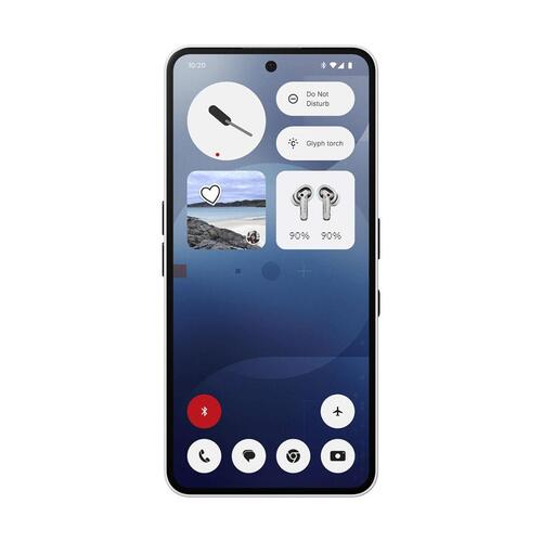 Smartphone Nothing Phone 3a 5G Octa Core 12 GB RAM 256 GB Hvid 6,67"