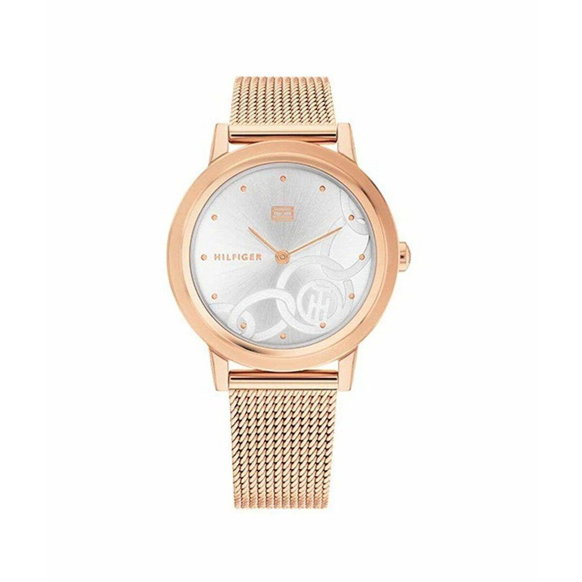 Tommy Hilfiger dameur 1782441 - gylden mesh (Ø 34 mm)