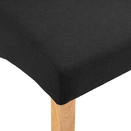 Spisebordsstole 4 stk. stof sort