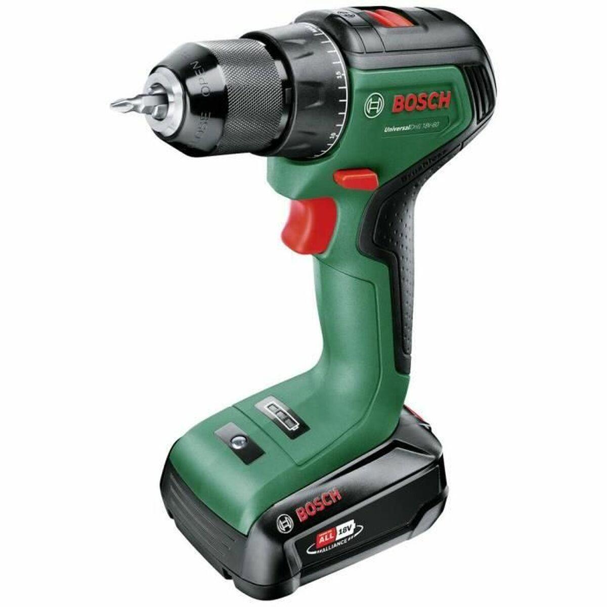 BOSCH 18V-60 akku boremaskine/skrueboremaskine - 18 V, 60 Nm billede