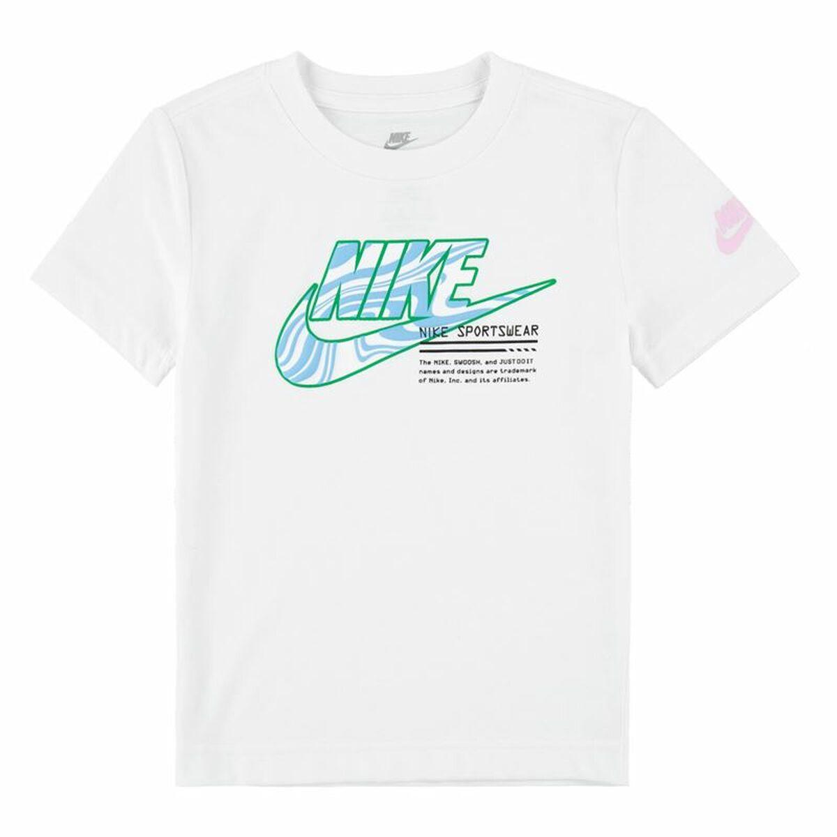 Kortærmet T-shirt Nike Futura Micro Text 2-3 år