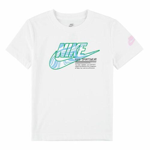 Kortærmet T-shirt Nike Futura Micro Text 3-4 år