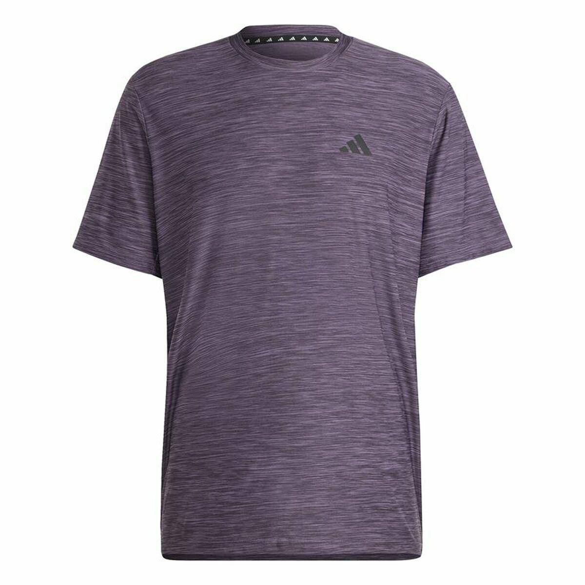 Adidas Essentials TR-ES kortærmet T-shirt til mænd - Lilla, str. L