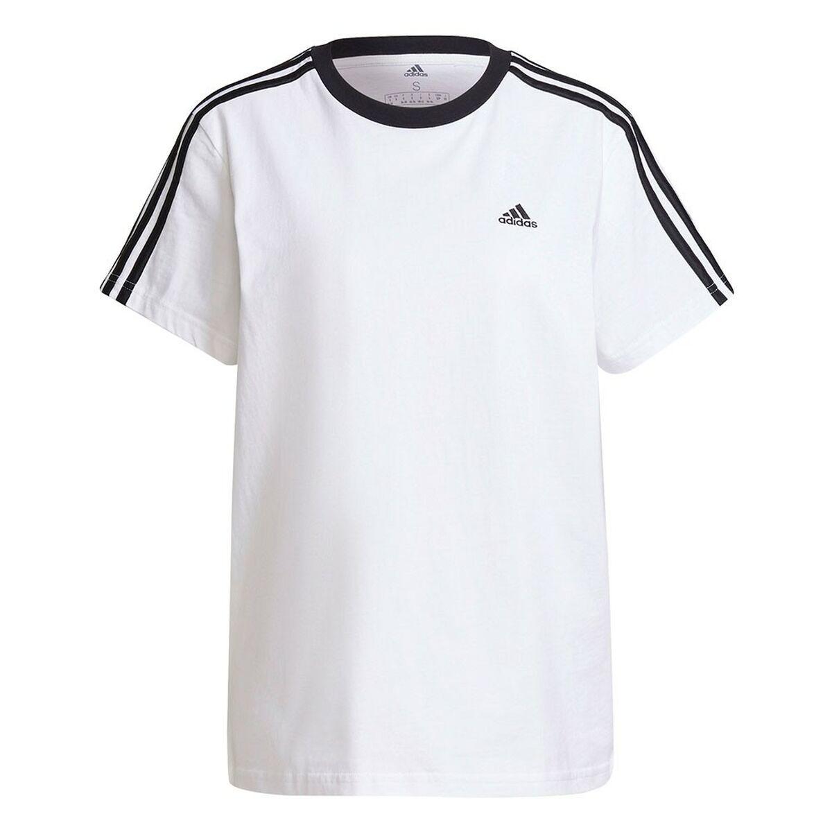 Kortærmet T-shirt til Mænd Adidas Hvid XS