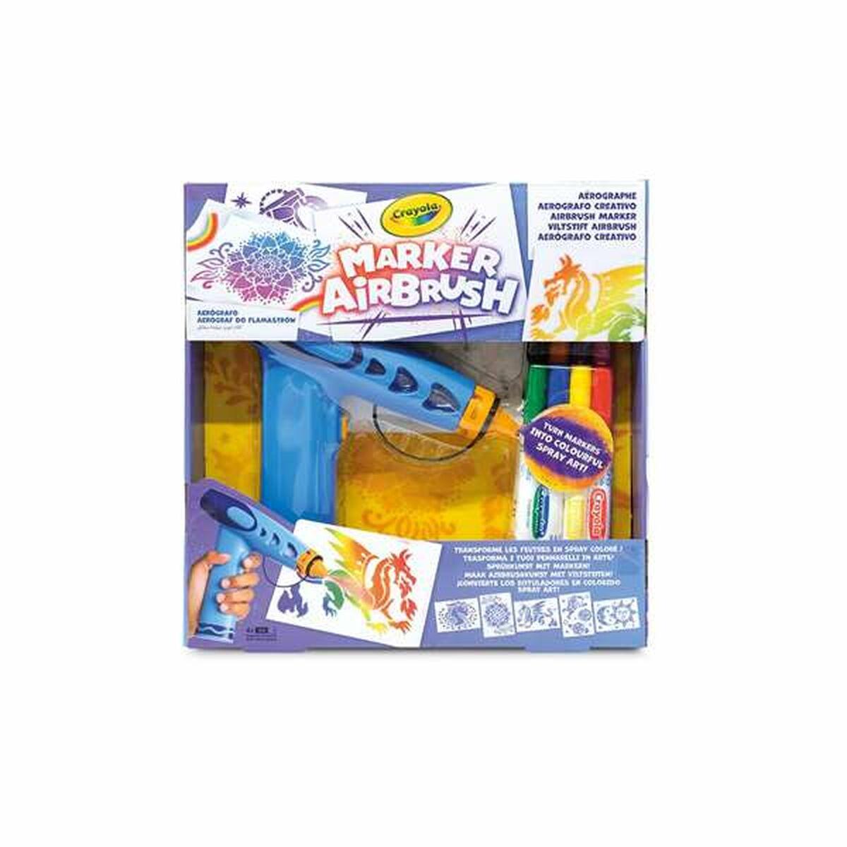 Crayola Marker Airbrush - kreativt modellervoks-spil