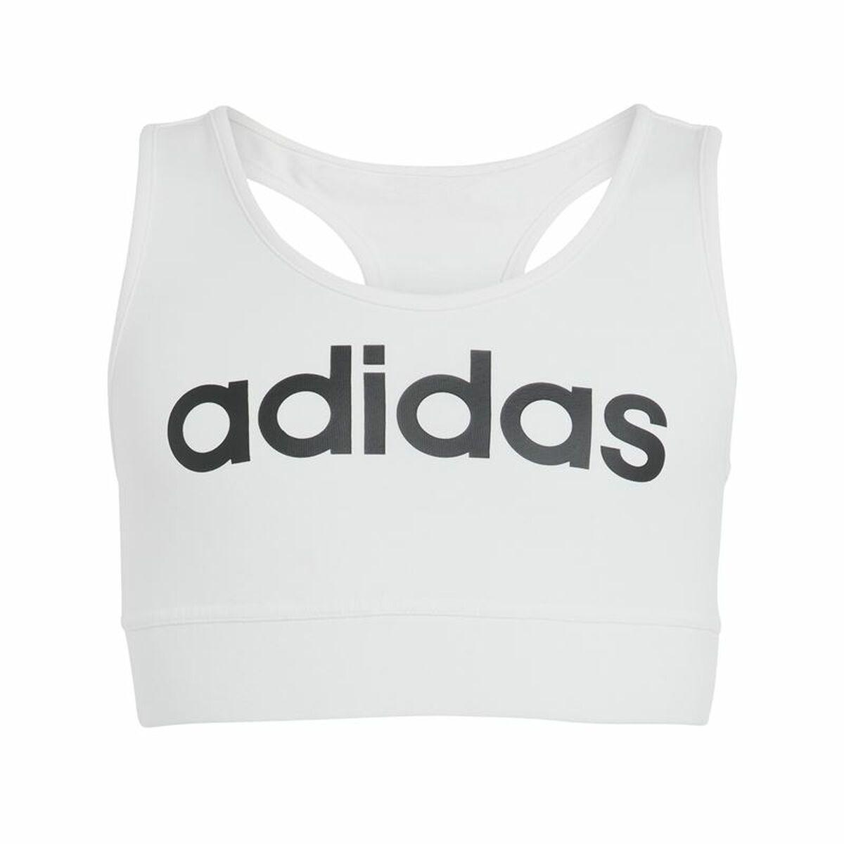 Adidas Linear tanktop til børn - Hvid (9-10 år)