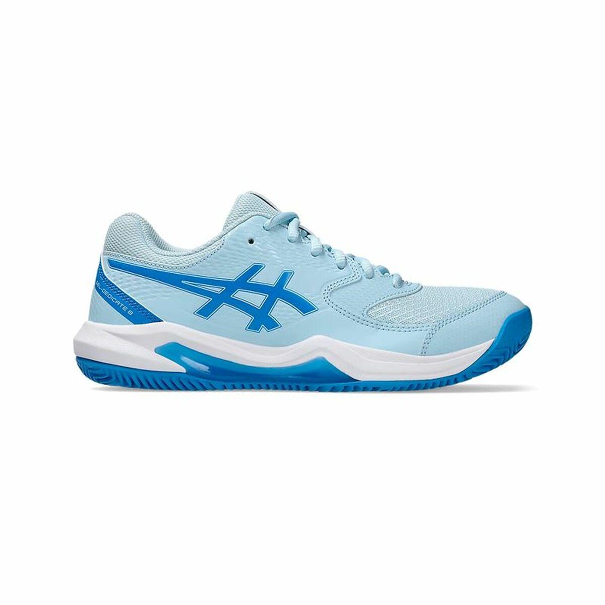 Asics Gel-Dedicate 8 Clay tennissko dame - lyseblå 37,5