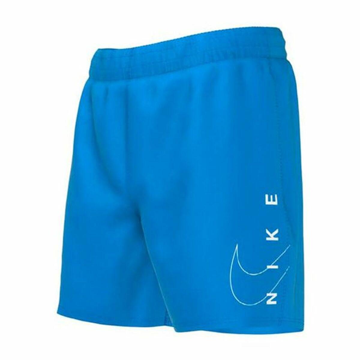 Nike badebukser til børn 4" Volley Short - Blå indigo (10-12 år)