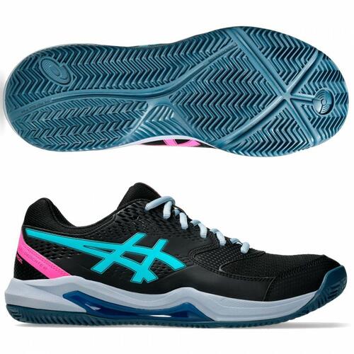 Padel træner til voksne Asics GEL DEDICATE 8 PADEL 1041A414 001 Sort 42