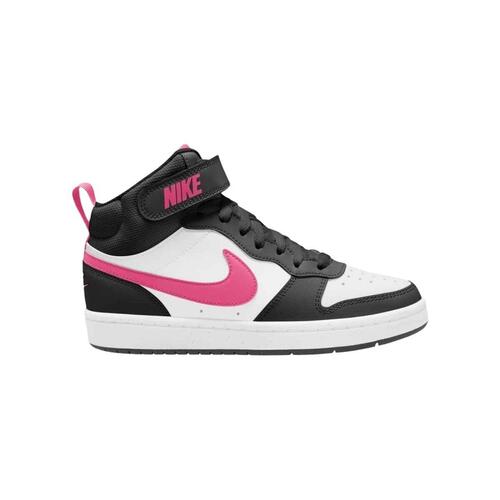 Kvinde Casual Sneakers Nike COURT BOROUGH MID 2 CD7782 005 Hvid 36