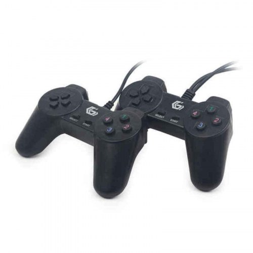 Gamepad til PC - GEMBIRD USB, kablet, sort