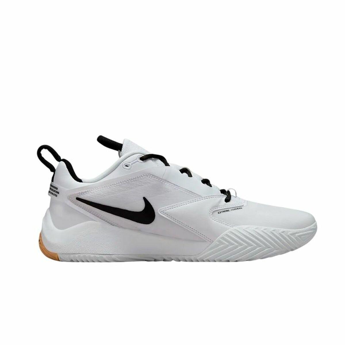 Nike Air Zoom Hyper Ace 3 basketballsko til voksne - Hvid/Sort (str. 45)