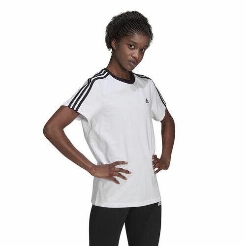Kortærmet T-shirt til Mænd Adidas Hvid L