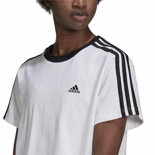 Kortærmet T-shirt til Mænd Adidas Hvid L