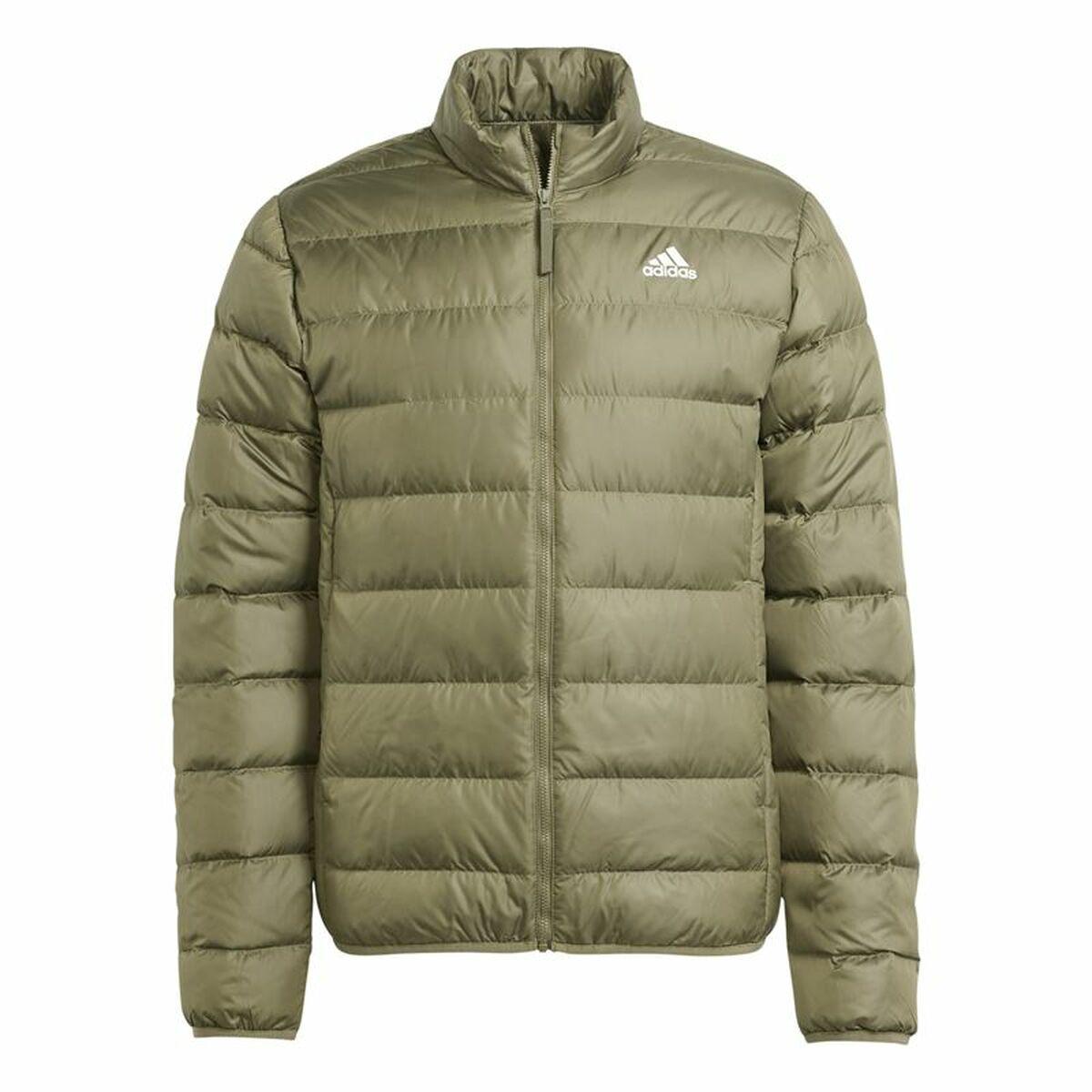 Adidas Essentials Lite Down herrejakke - Grøn (XXL)