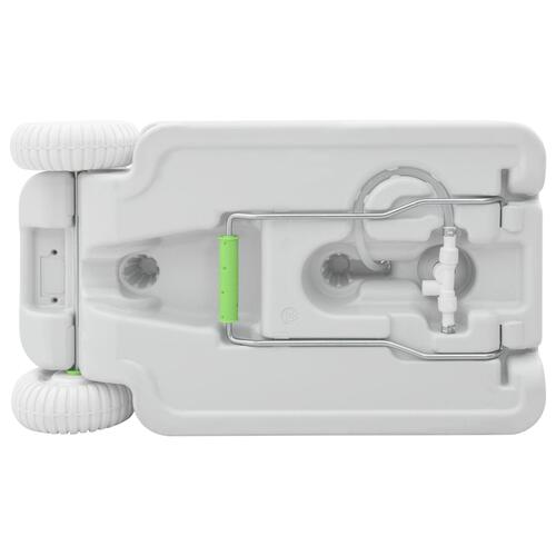 Campingtoilet cool grå