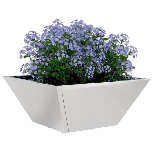 Haven Skål Plantere 5 stk 35x35x15 cm Rustfrit Stål