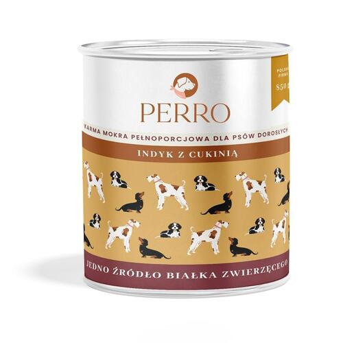 Våd mad PERRO Kalkun